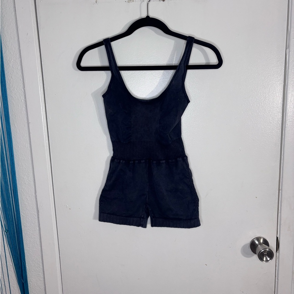 FP Movement by Free People Ribbed Tank Romper